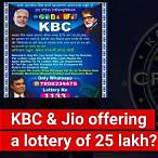 kbc jio lottery registration